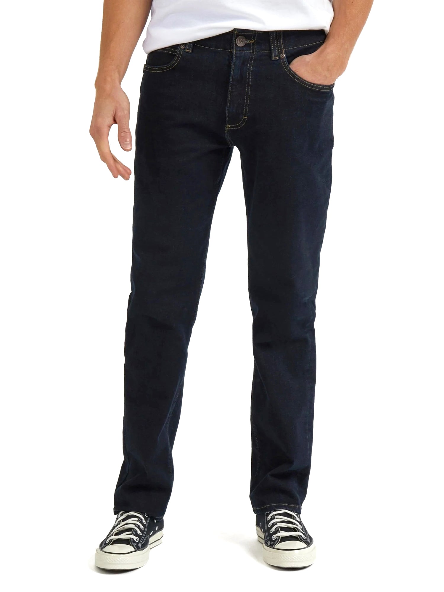 Lee Lee Slim MVP Jean Black Uomo 112324636 Lee Lee Slim MVP Jean Black Uomo 112324636