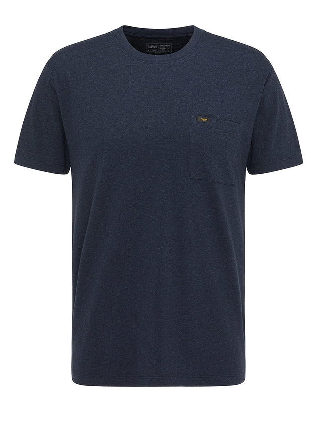 Lee - T-Shirt - Ultimate Pocket Tee Navy