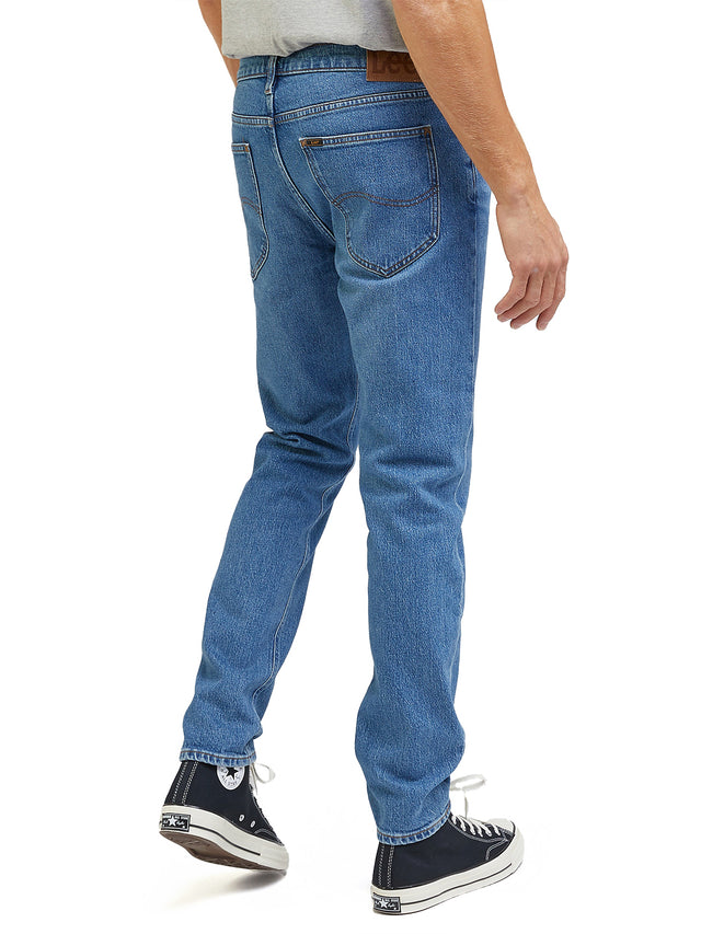 Lee - Tapered Fit Jeans - Austin Into The Blue Worn