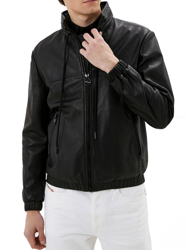 Diesel - Lederjacke - L-NAME