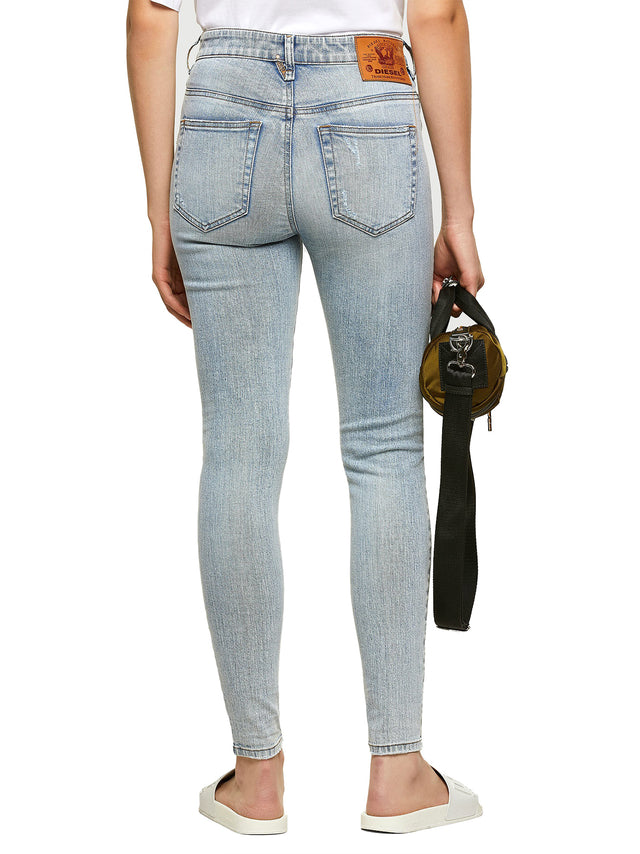 Diesel - Super Skinny Fit Jeans - D-Slandy-High 009TG
