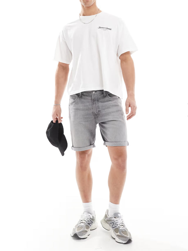 Lee - Slim Fit Denim Shorts - RIDER BRODY