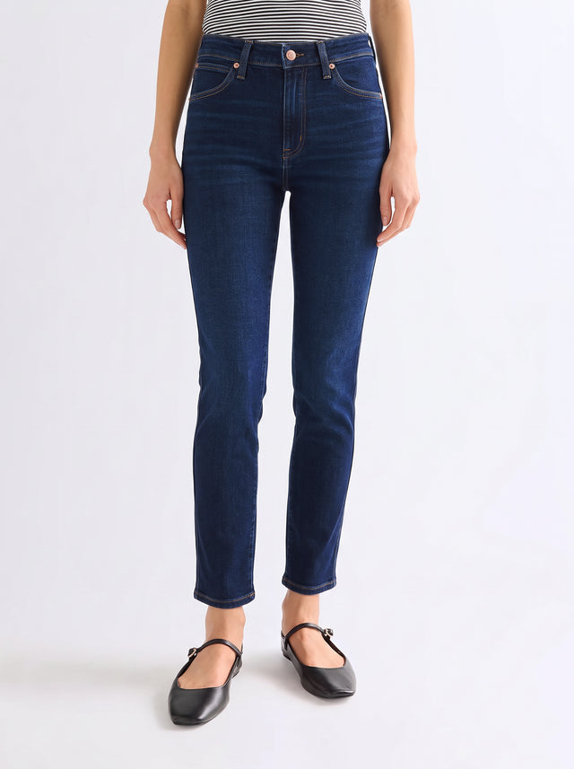 Wrangler - Skinny Fit Jeans - SIENNA WEATHERED RINSE