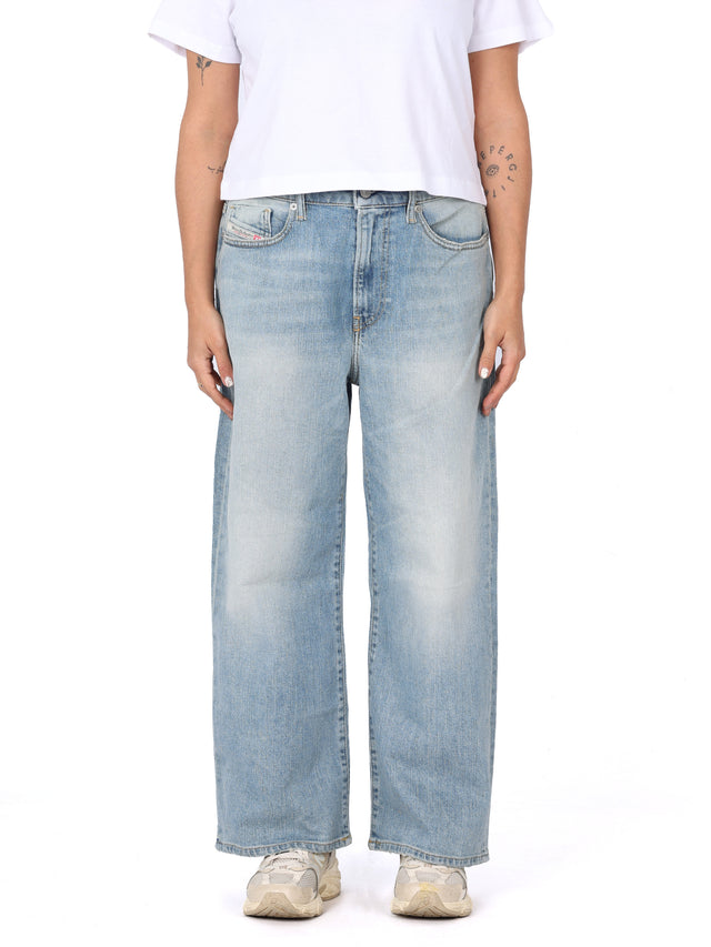 Diesel - Loose Fit Jeans - KRASHEE R08BI