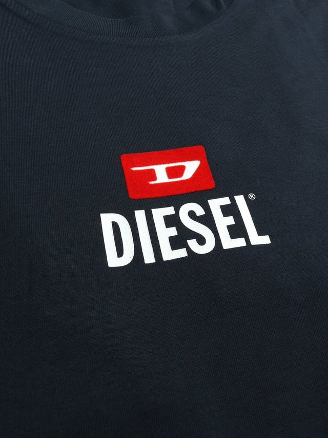Diesel - Regular Fit T-Shirt - T-JUST SMALL-NEW D LOGO