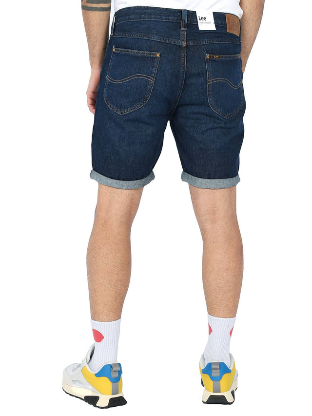 Lee - Slim Fit Denim Shorts - RIDER Darklands