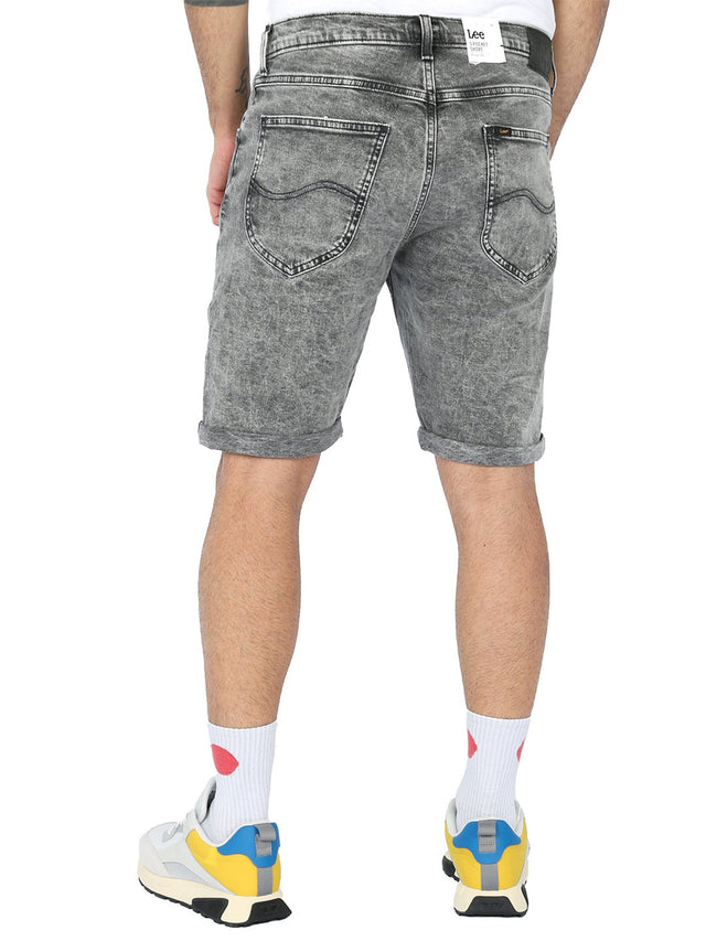 Lee - Regular Fit Denim Shorts - 5 POCKET Grey Storm