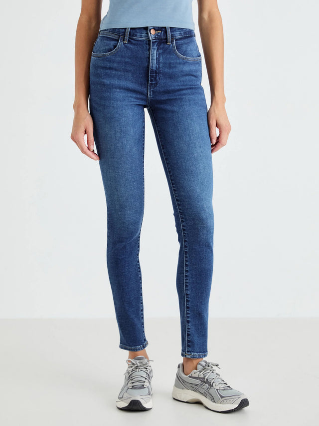 Wrangler - Skinny Fit Jeans - HIGH SKINNY VINTAGE WORN