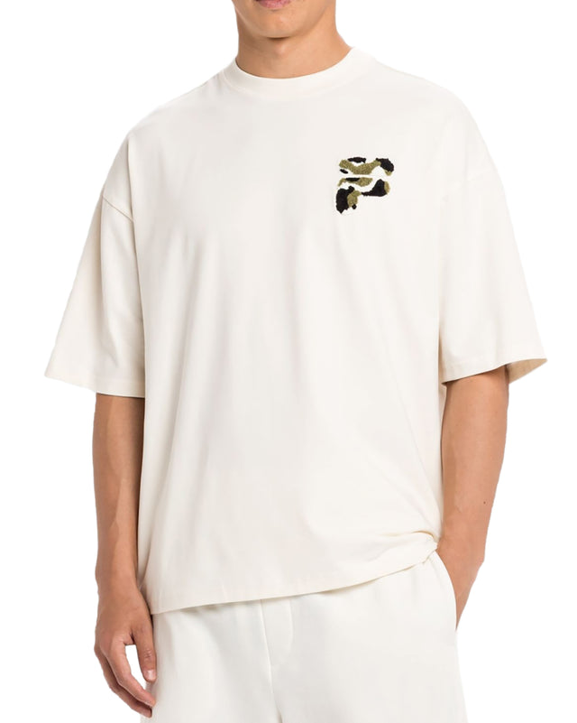 Fila - Oversize T-Shirt - Cottens Cremeweiß