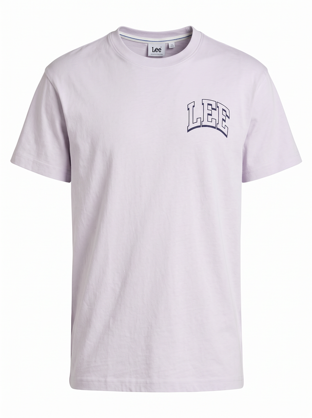 Lee - T-Shirt - Varsity Tee Misty Lilac