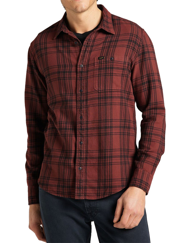 Lee - Hemd - Leesure Shirt Fired Brick