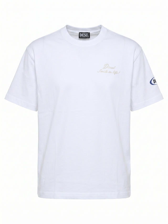 Diesel - Loose T-Shirt - T-WASH-SMILE