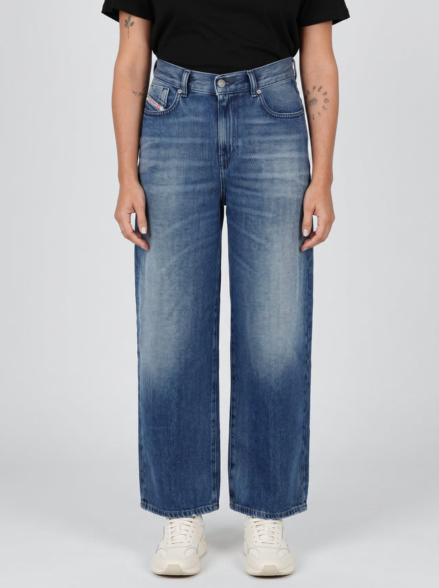 Diesel - Wide Leg Jeans - WIDEE-R R07K9