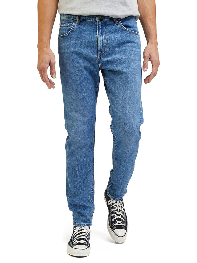 Lee - Tapered Fit Jeans - Austin Into The Blue Worn