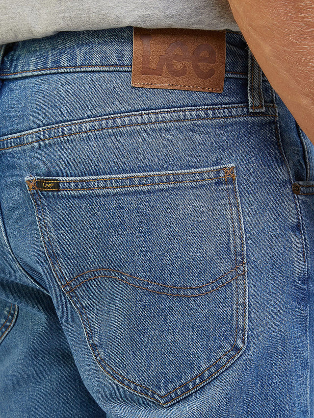 Lee - Tapered Fit Jeans - Austin Into The Blue Worn