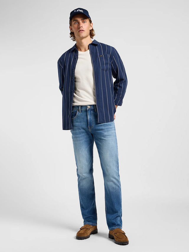 Lee - Straight Fit Jeans - BROOKLYN HIGHLAND