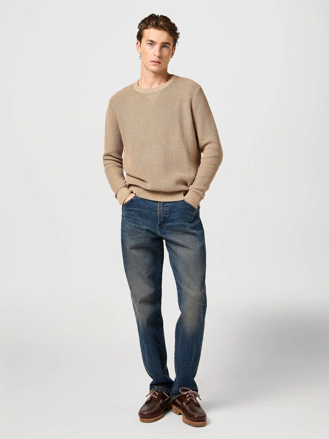 Wrangler - Sweater - CREWNECK TIMBERWOLF