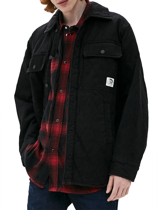 Diesel - Jeansjacke mit Hemd - D-Welles