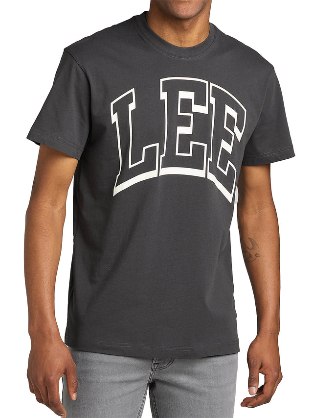 Lee - T-Shirt - Varsity Tee Washed Black