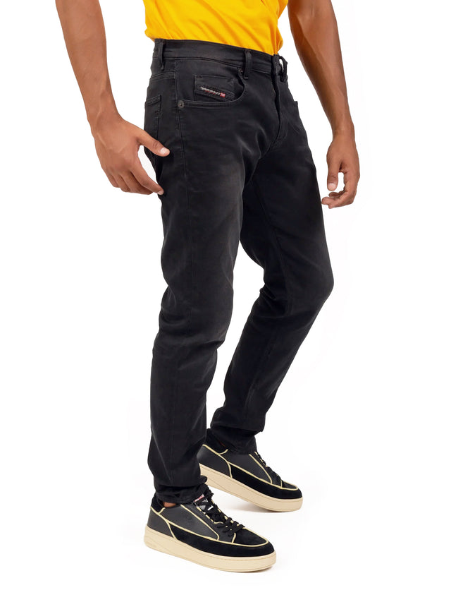 Diesel - Slim Fit JoggJeans - D-Strukt 0670M Black