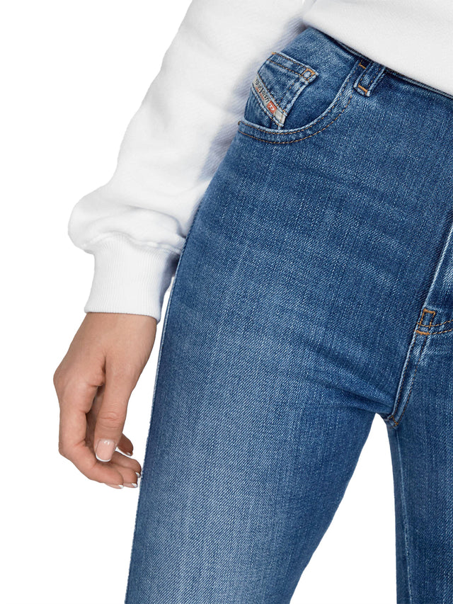 Diesel - Super Skinny Fit Jeans - D-Slandy-High 009QS