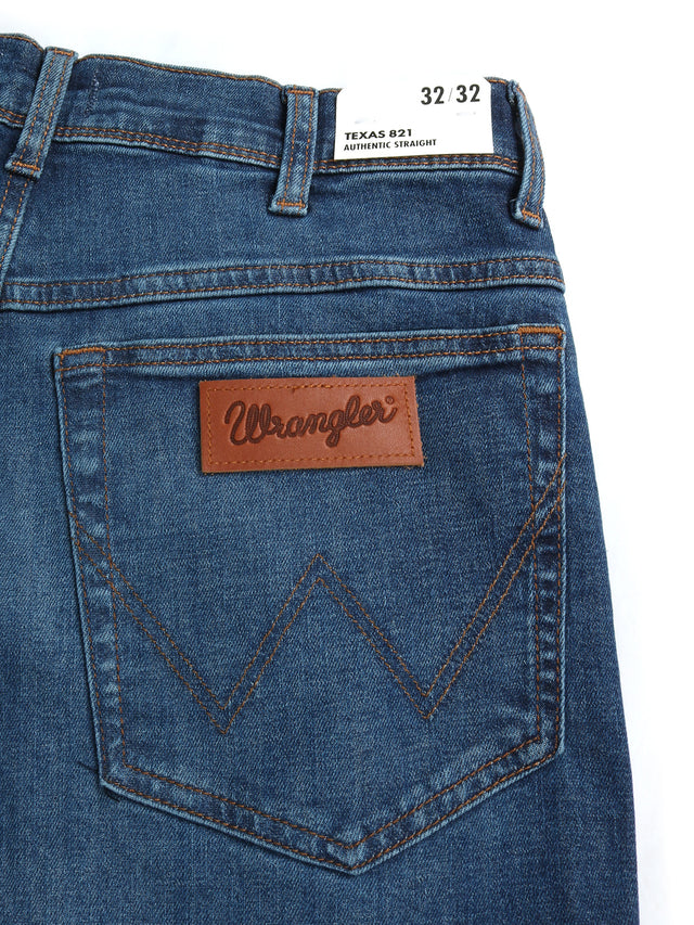 Wrangler - Straight Fit Jeans - TEXAS DEAN