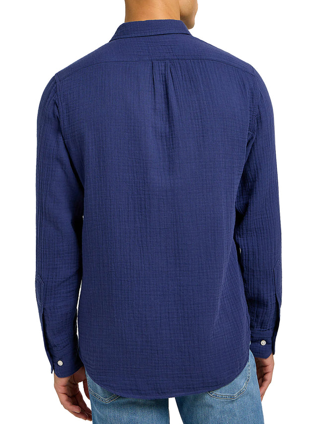 Lee - Hemd - Leesure Shirt Medieval Blue