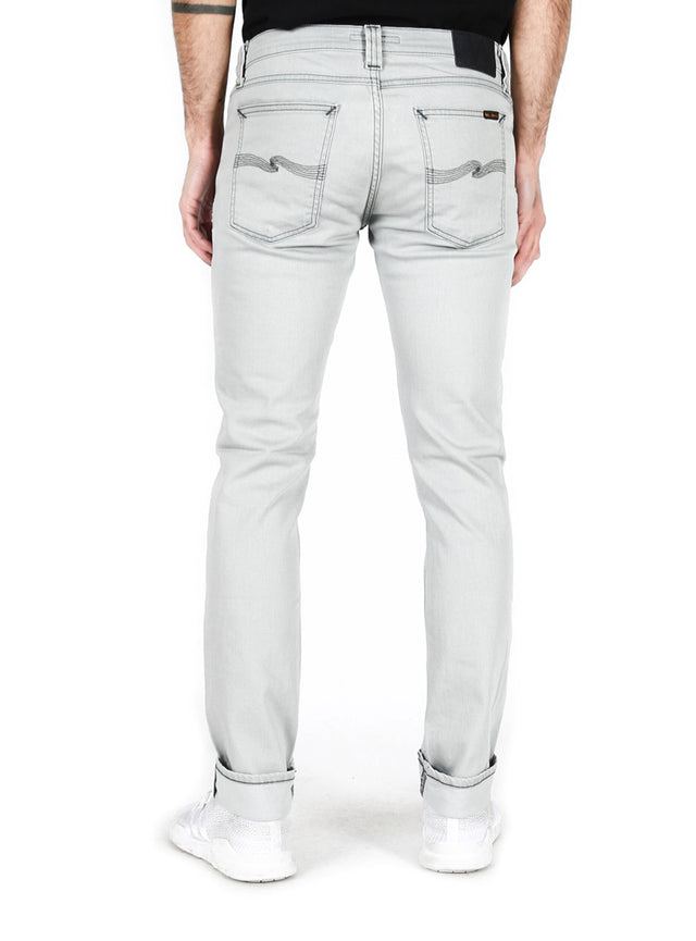 Nudie Skinny Fit Jeans - Tight Long John Cool Grey