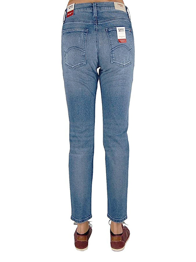 Tommy Hilfiger - Slim Fit Jeans - Izzy Cropped Flanders Mid Blue