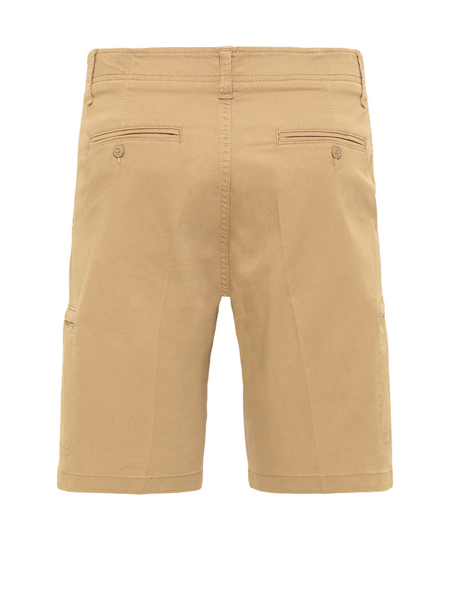 Lee - Regular Fit Shorts - XC Weltpocket Fawn