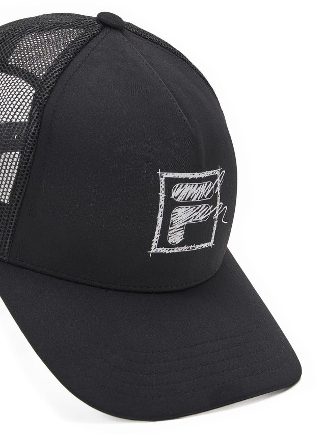 Fila - Trucker Cap - BEJAR Schwarz
