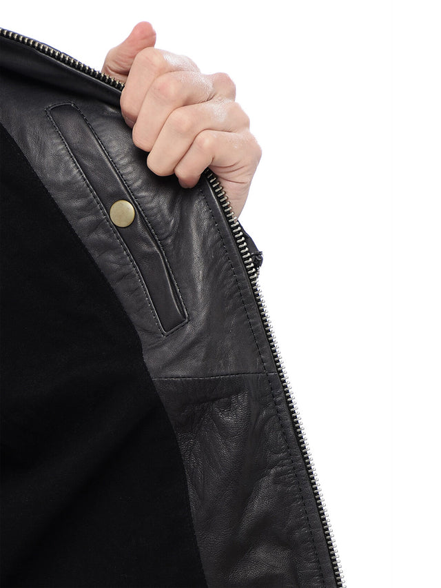 Diesel - Lederjacke - L-KRIX