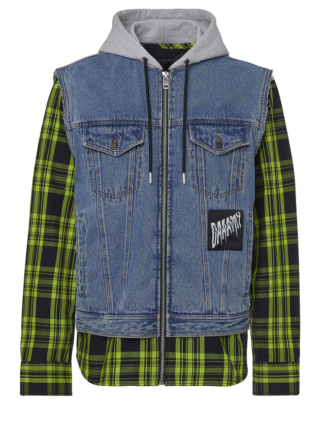 Diesel - Patchwork Jacke - J-RUBEN 5IS
