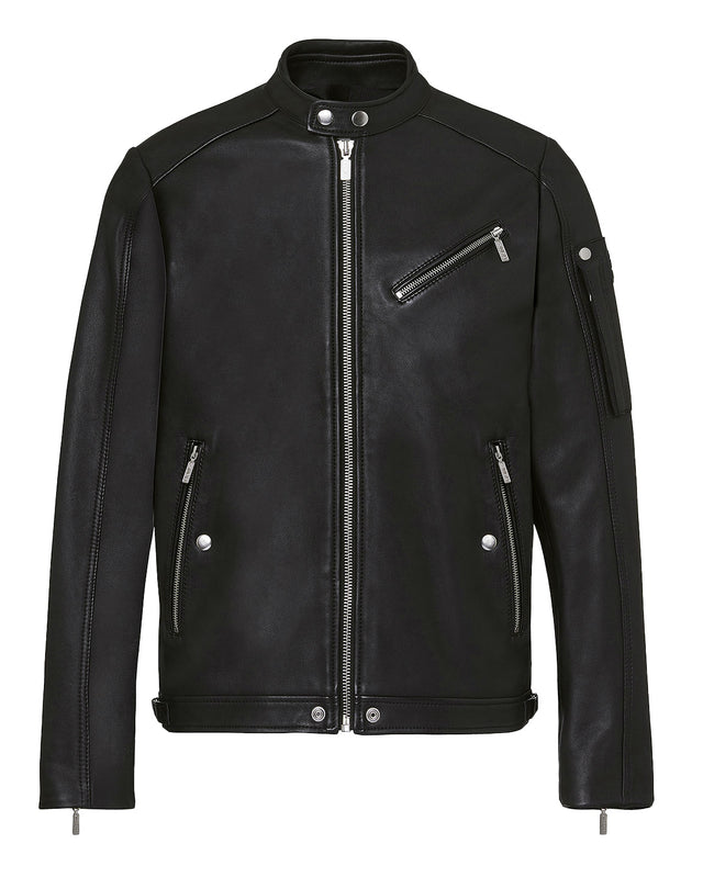 Diesel - Leather jacket - L-CASE-KA