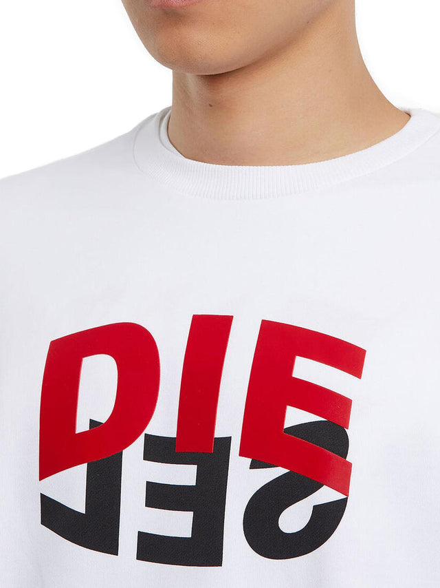 Diesel - Sweater - S-GIRK-N80 White