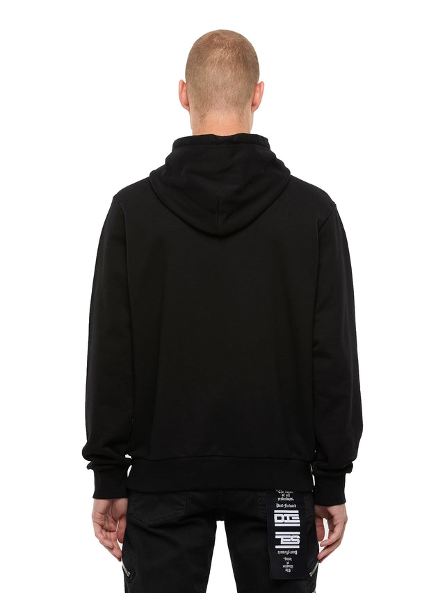 Diesel - Hoodie - S-GIRK-HOOD-N1 Schwarz