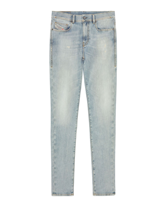 Diesel - Skinny Fit Jeans - 1983 Hellblau