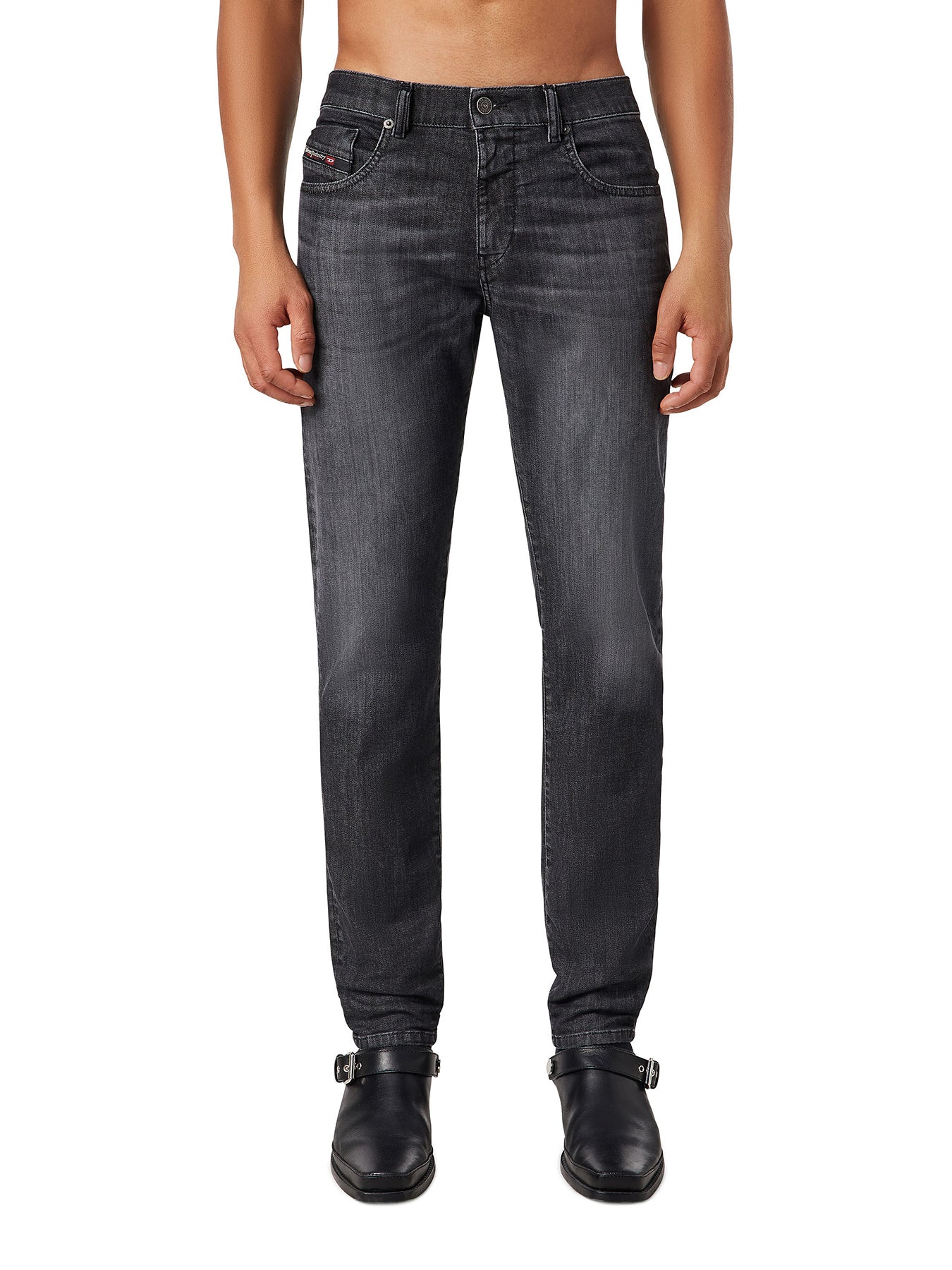 Calça Jeans Diesel D-Strukt Jogg Bege - Outlet360