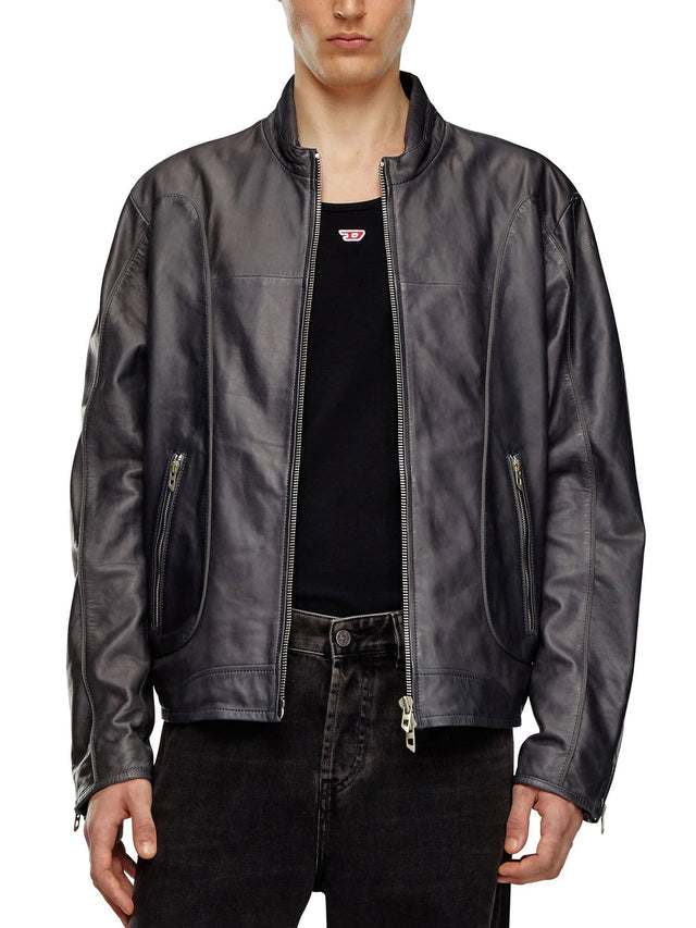 Diesel - Lederjacke - L-KRIX