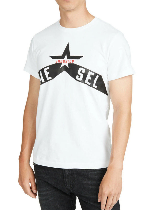Diesel - Regular Fit T-Shirt - T-DIEGO-A7 100