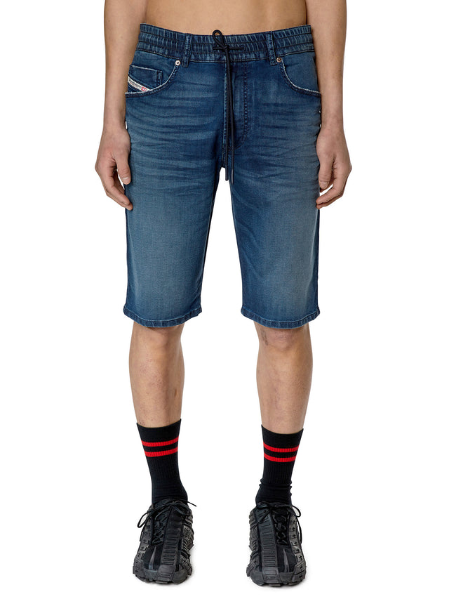 Diesel - Regular Fit Jeansshorts - D-Krooley-Short Jogg 068DV