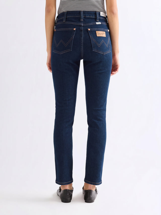 Wrangler - Skinny Fit Jeans - SIENNA WEATHERED RINSE