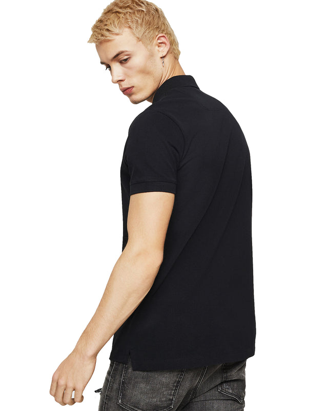 Diesel - Poloshirt - T-WEET-DIV Schwarz