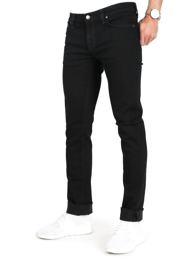Nudie Skinny Fit Jeans - Long John Black - W34 L34