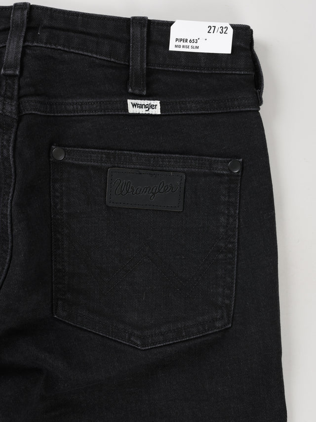 Wrangler - Slim Fit Jeans - PIPER SMOKEY