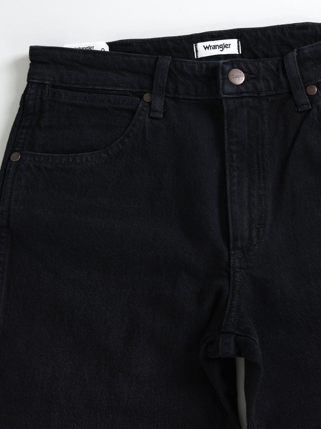 Wrangler - Straight Fit Jeans - SUNSET BLACK/ SUGARCOVE