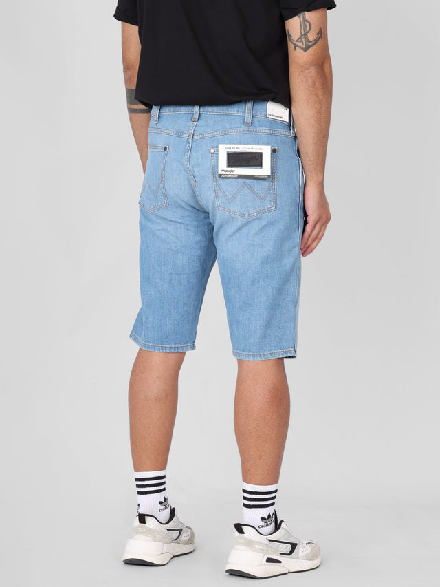 Wrangler - Slim Jeans Shorts  - COLTON SLATE SHADE