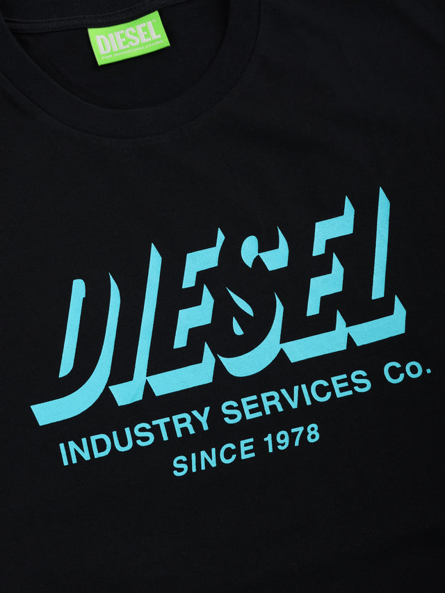Diesel - Slim Fit T-Shirt - T-DIEGOS-A5 Schwarz