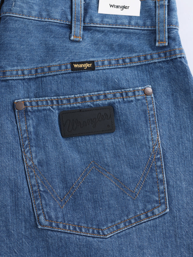 Wrangler - Loose Jeans Shorts - JORT SHORTS MID STONE