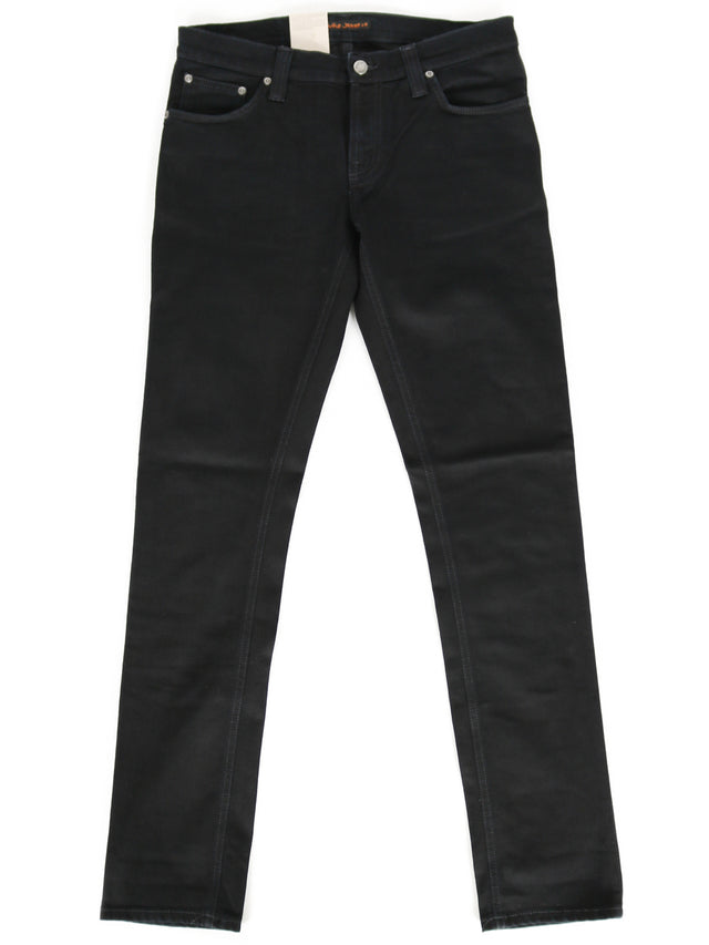 Nudie Skinny Fit Jeans - Long John Black - W34 L34